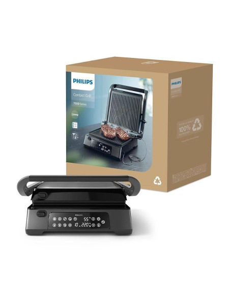 PHILIPS 7000 Series Contact Gril 8 ПРЕДВАРИТЕЛНО НАСТРОЙКИ ФУНКЦИИ