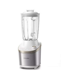 PHILIPS Високоскоростен блендер серия 7000 1500W ProBlend Ultra стъклена кана бял