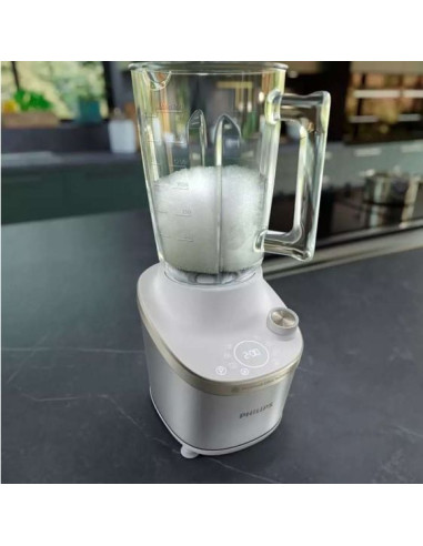 PHILIPS Високоскоростен блендер серия 7000 1500W ProBlend Ultra стъклена кана бял