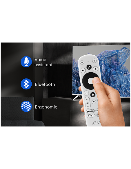 Смарт телевизор KIVI 32H750NB  HD Google Android 11  ЧЕРЕН