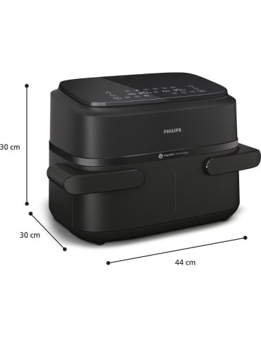 PHILIPS Airfryer Series 1000 7.1l Rapid Air LED Dislpay двойна кошница
