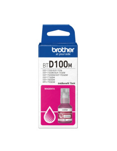 Бутилка с магента мастило Brother BT-D100M 2