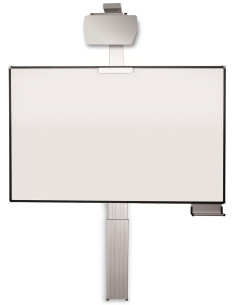 celexon Expert elektrisch höhenverstellbare Pylonentafel AdjustTOUCH