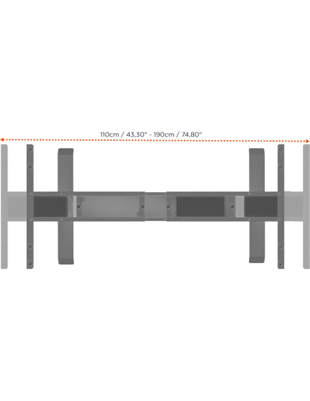 celexon electric height adjustable desk Professional eAdjust-58123 – Grey