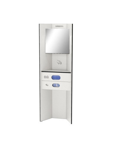 celexon Hygiene station 180 basic plus (disinfection / masks / gloves) - White