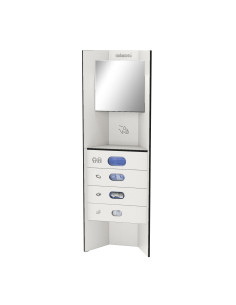celexon Hygiene station 180 all-in (disinfection / masks / gloves / cloths / surface cleaners) – White