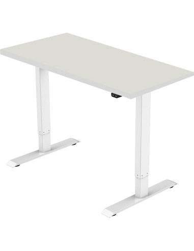 celexon electric height adjustable desk Economy eAdjust-71121 - white, incl. tabletop