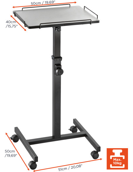celexon projector table PT2000 - black