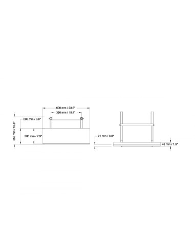 celexon keyboard shelf for Expert Series display stands