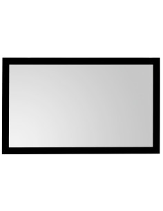 celexon basic projector frame screen with plug-in system for easy installation and black velour coating - 3D and 4K108” - 16: