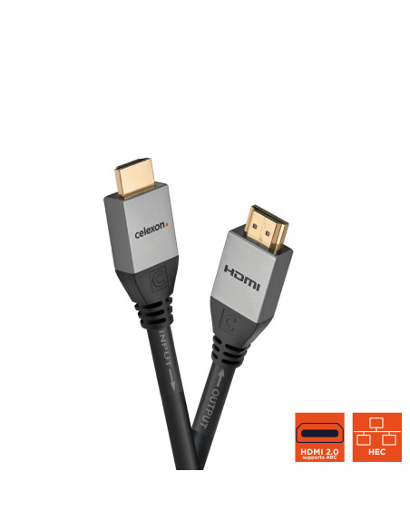 celexon active HDMI Cable with Ethernet - 2.0a/b 4K 7.Professional Line