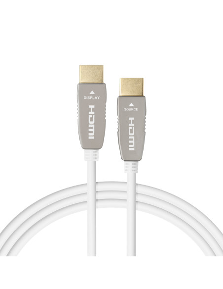celexon UHD Optical Fibre HDMI 2.1 8K Active CableWhite