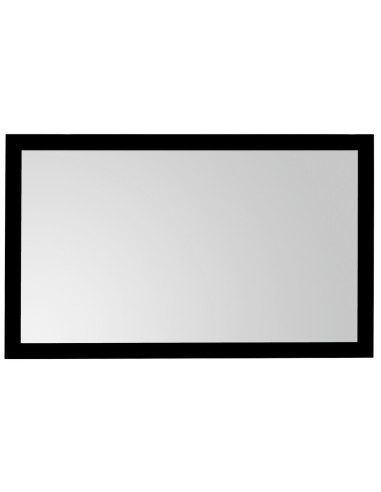 celexon basic projector frame screen with plug-in system for easy installation and black velour coating - 3D and 4K90” - 16:9