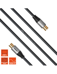 celexon IEC TV Antenna Cable 3.Professional Line 2