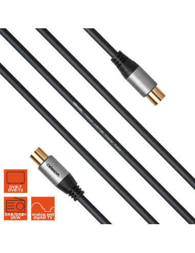 celexon IEC TV Antenna Cable 5.Professional Line
