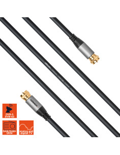 celexon F-plug satellite antenna cable 1.Professional Line 2