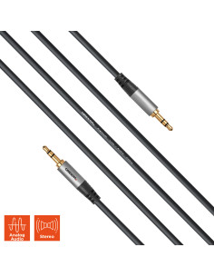 celexon 3,m Stereo Klinke Audiokabel 2,Professional Line 2