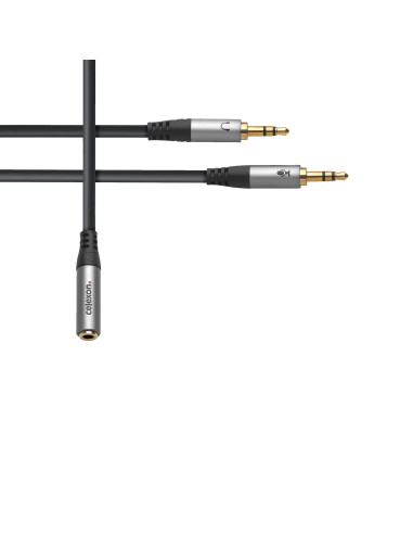 celexon 2x 3.m stereo jack to 3.m stereo jack M/F audio adapter 0.Professional Line