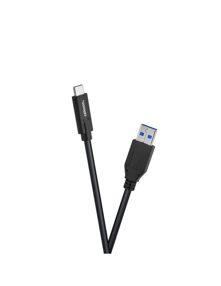 celexon USB-C auf USB-A Kabel - USB 3.2 Gen 2x1 0,schwarz