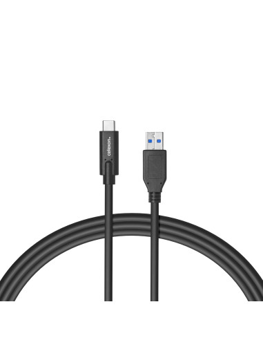 celexon USB-C auf USB-A Kabel - USB 3.2 Gen 2x1 1,schwarz