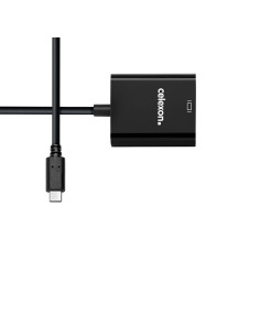 celexon USB-C auf DisplayPort M/F Adapter, schwarz 2