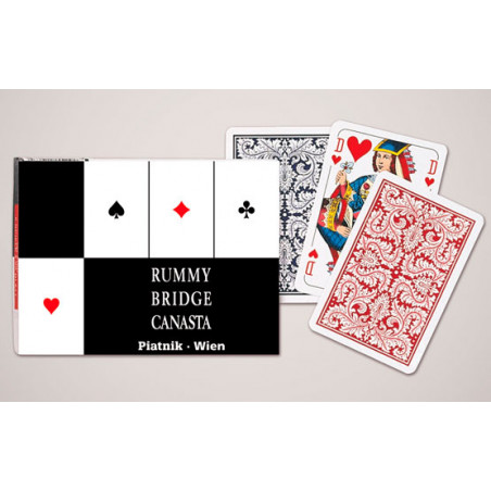 КАРТИ ЗА ИГРА STANDARD BRIDGE-RUMMY, ZK