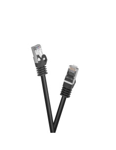 celexon CAT6A patch cable - S/FTP 1.Black