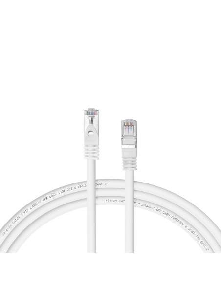 celexon CAT6A patch cable - S/FTPWhite