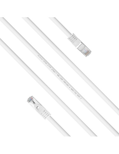 celexon CAT6A patch cable - S/FTP 1.White