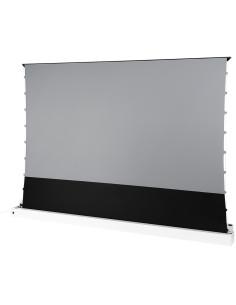celexon CLR HomeCinema Plus UST High Contrast Electric Floor Screen 110 – White