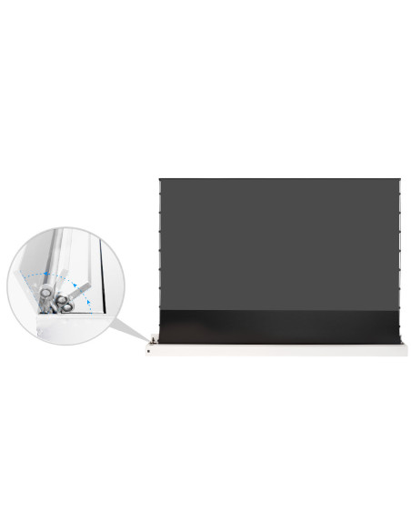 celexon CLR HomeCinema Plus UST High Contrast Electric Floor Screen 110 – White