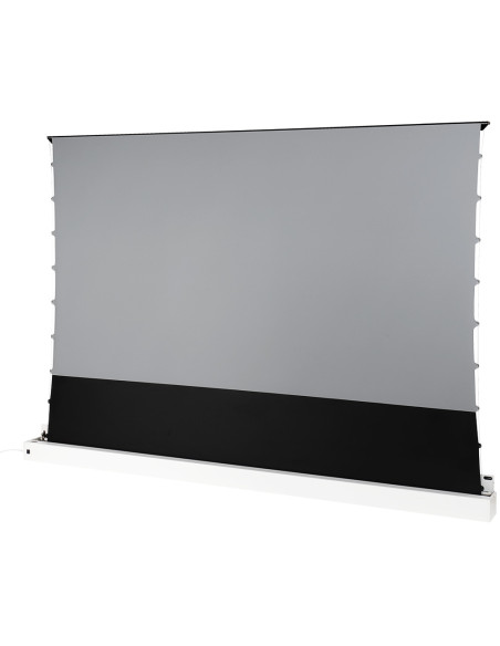 celexon CLR HomeCinema Plus UST High Contrast Electric Floor Screen 120 – White