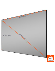 celexon CLR HomeCinema UST High Contrast Frame Screen V2.0 110 2
