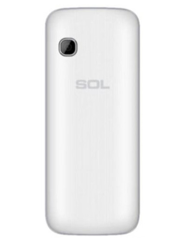 Мобилен телефон с бутони SOL B1805 БЯЛ