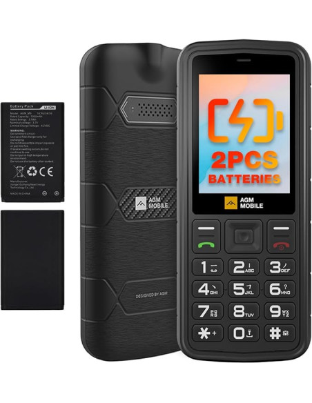 Мобилен телефон с бутони AGM M9 4G