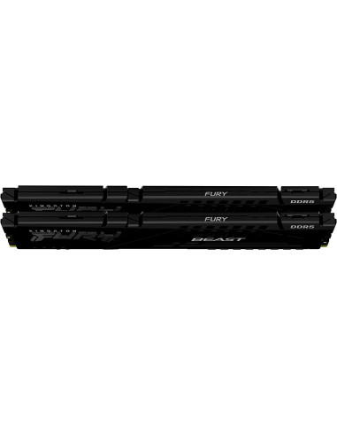Kingston 16GB 4800MT/s DDR5 CL38 DIMM (Kit of 2) FURY Beast Black PnP, EAN: 740617325973