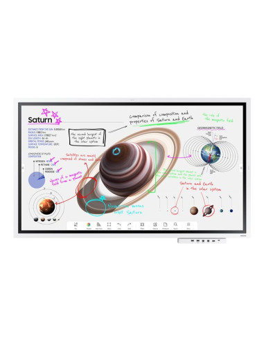 SAMSUNG Flip Pro Digital Flipboard 55 инча 4K IR Touch HDMI USB LAN WiFi WPA2 Enterprise Bluetooth Tizen 6.5 SoC 2x10W 400x40