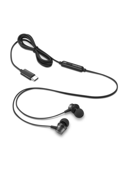 Lenovo USB-C кабелни слушалки за поставяне в ушите