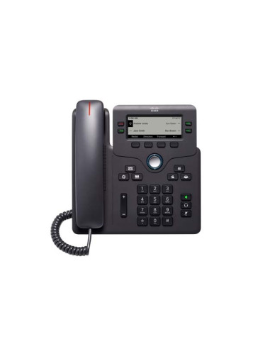 Cisco 6841 телефон за MPP, NB слушалка, CE захранващ адаптер