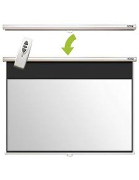 Acer E100-W01MW прожекционен екран 100" (16:10) стена и таван, бял автоматичен с радио тип дистанционно