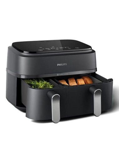 PHILIPS Airfryer Series 3000 Двойна кошница 8 предварително зададени менюта
