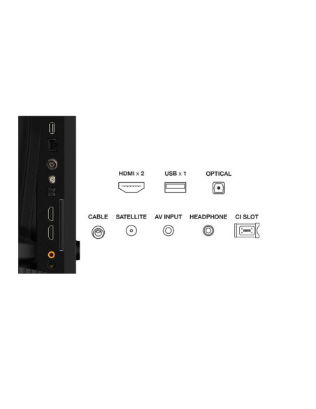 TCL 40-инчов FHD Android TV DVB Audio 2x8W HDR10 40S5K