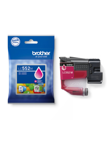 Мастилена касета Brother LC-552 Magenta