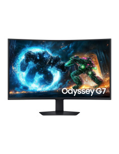 SAMSUNG LS37FG750EUXEN 37 инча 3840x2160 16:9 1ms 2xHDMI DP USB Извит