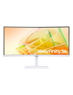 Samsung 34A650 34" Curved VA 3440x1440 5ms 100Hz DP HDMI USB 3.0 Високоговорители Thunderbolt Бял