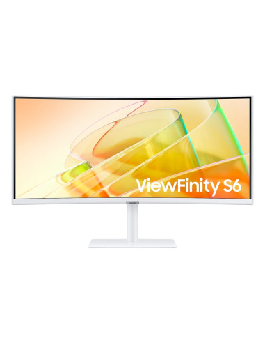 Samsung 34A650 34" Curved VA 3440x1440 5ms 100Hz DP HDMI USB 3.0 Високоговорители Thunderbolt Бял