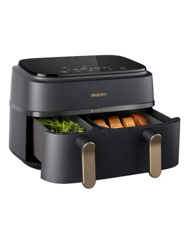 PHILIPS Airfryer Series 3000 Двойна кошница 8 предварително зададени менюта