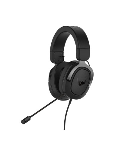 Кабелни слушалки Asus TUF Gaming H3 (микрофон, сертифициран от Discord, 7.1 съраунд звук, 50 mm драйвери, леки, 3,5 mm, за PC