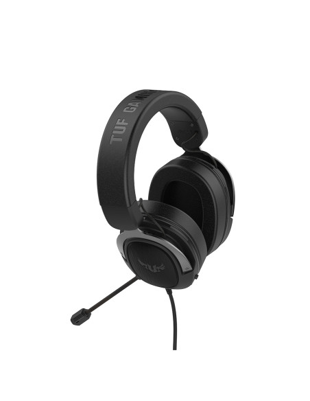 Кабелни слушалки Asus TUF Gaming H3 (микрофон, сертифициран от Discord, 7.1 съраунд звук, 50 mm драйвери, леки, 3,5 mm, за PC