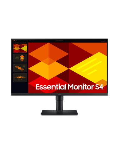 Samsung LS27D406GA, 27" IPS LED, 1920x1080, 5ms, 100 Hz, 250cd/m2, HDMI, DP, USB Hub, Черен